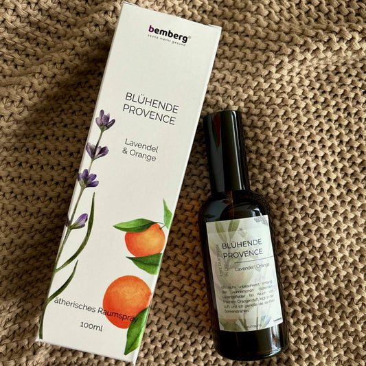 Raumspray Raumduft blühende Provence ätherisches Raumspray