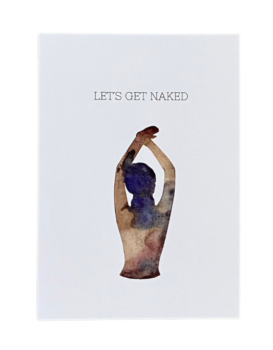 bemberg Postkarte lets get naked 