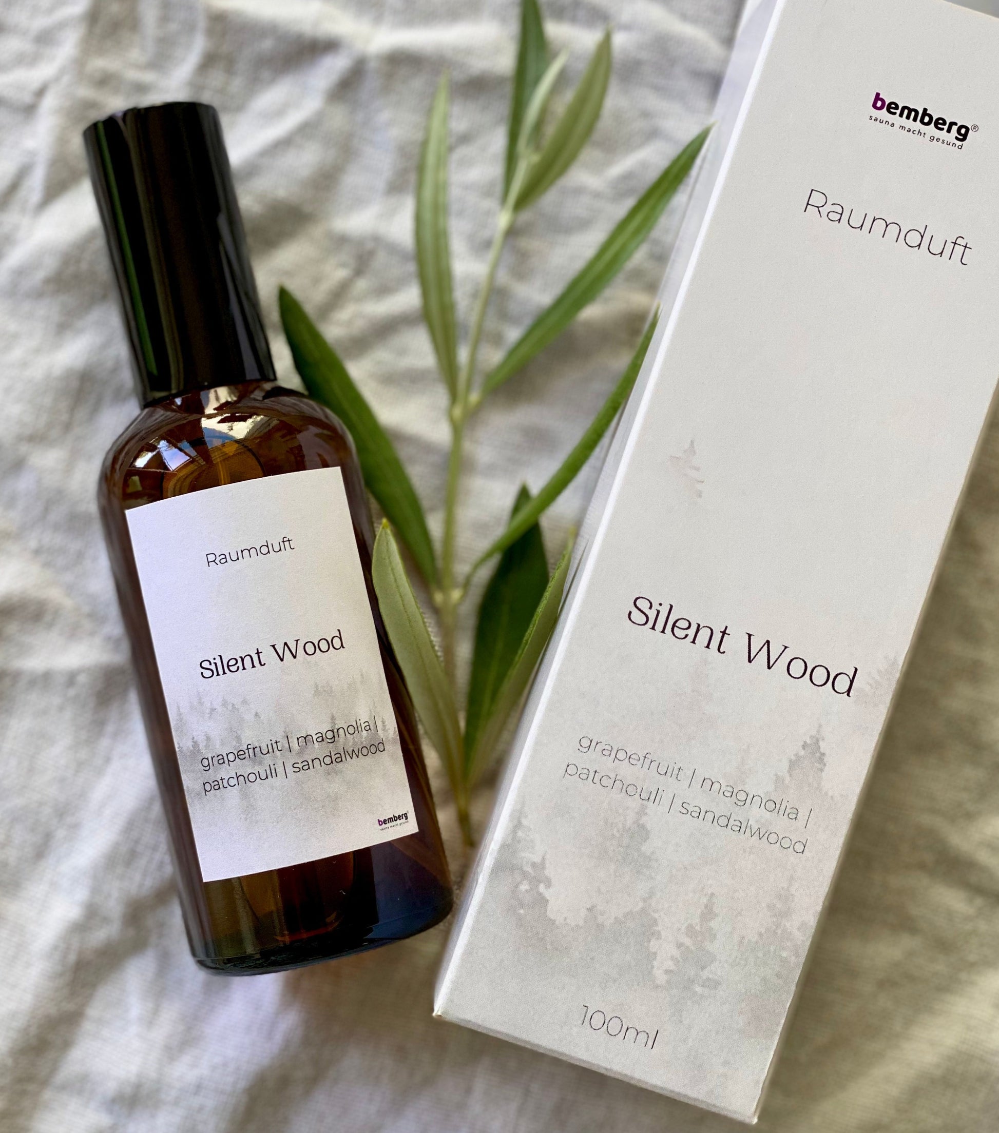 bemberg Raumduft Silent Wood Verpackung